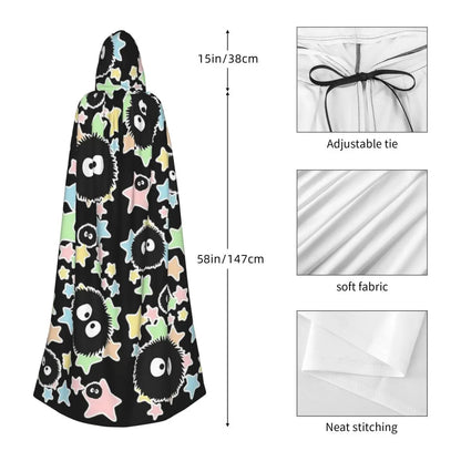 Ghibli Long Hooded Cloak