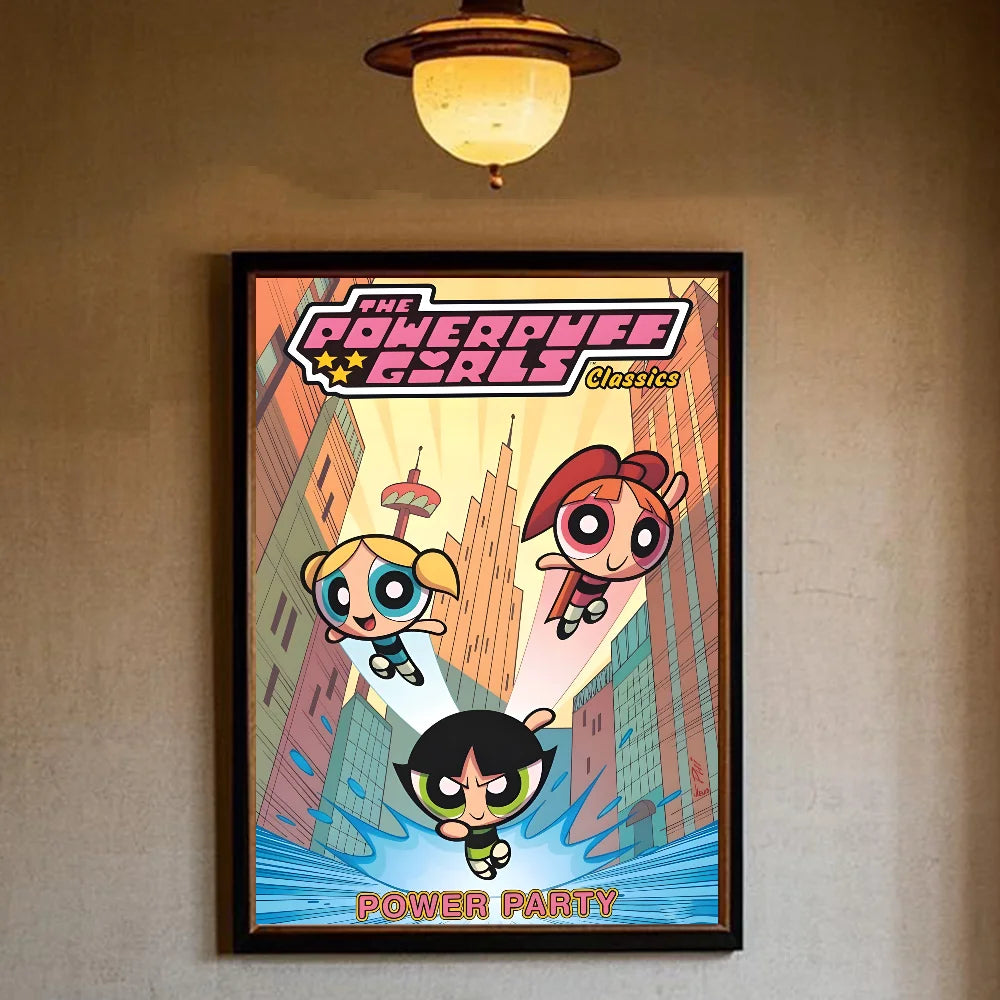 The Cartoon PPG Posters