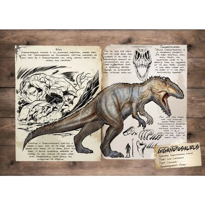 ARK Survival Evolved Art Dinosaur Series Posters