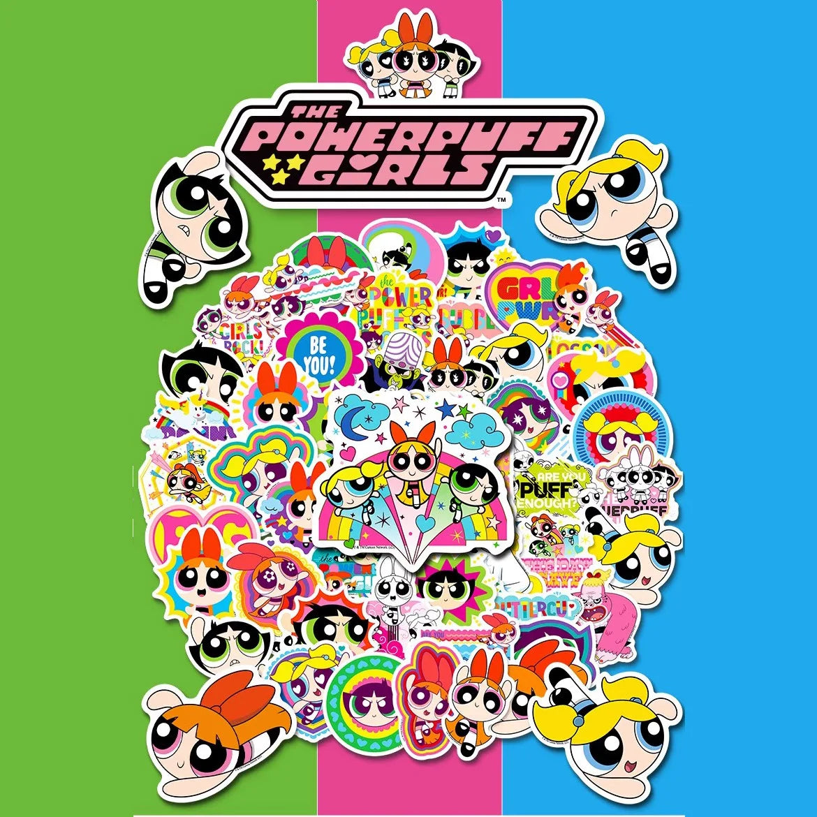 500PCSThe PPG Stickers