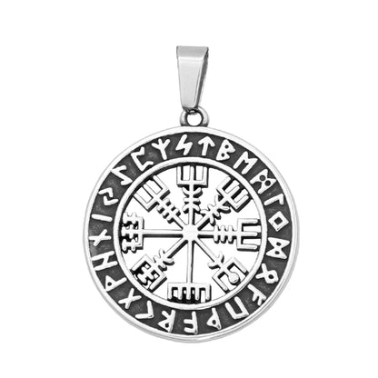 Nordic  Viking Amulet Necklace Stainless Steel