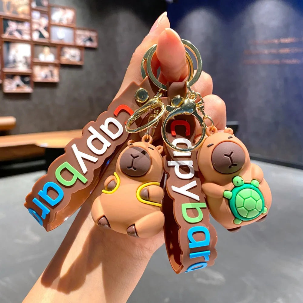 Cute Capybara  Keychains