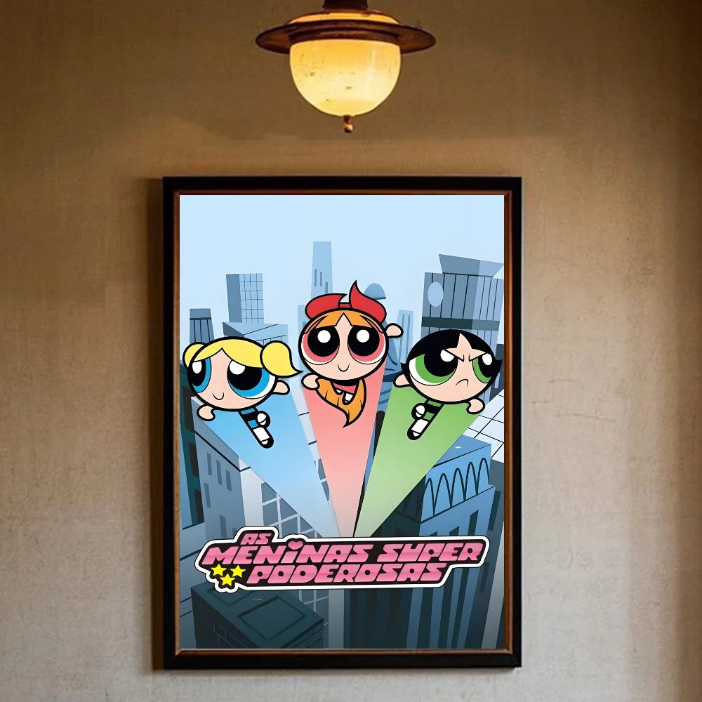 The Cartoon PPG Posters