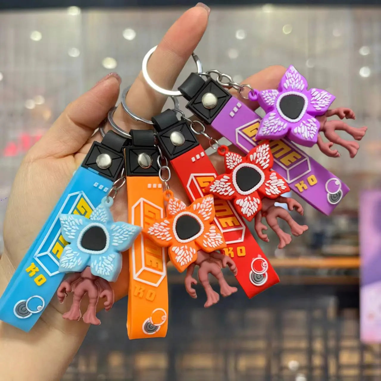 Man-eating Flower Keychains