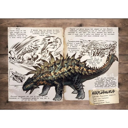 ARK Survival Evolved Art Dinosaur Series Posters