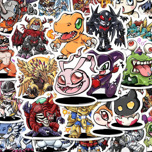 10/30/54pcs Anime Digimon Adventure Stickers