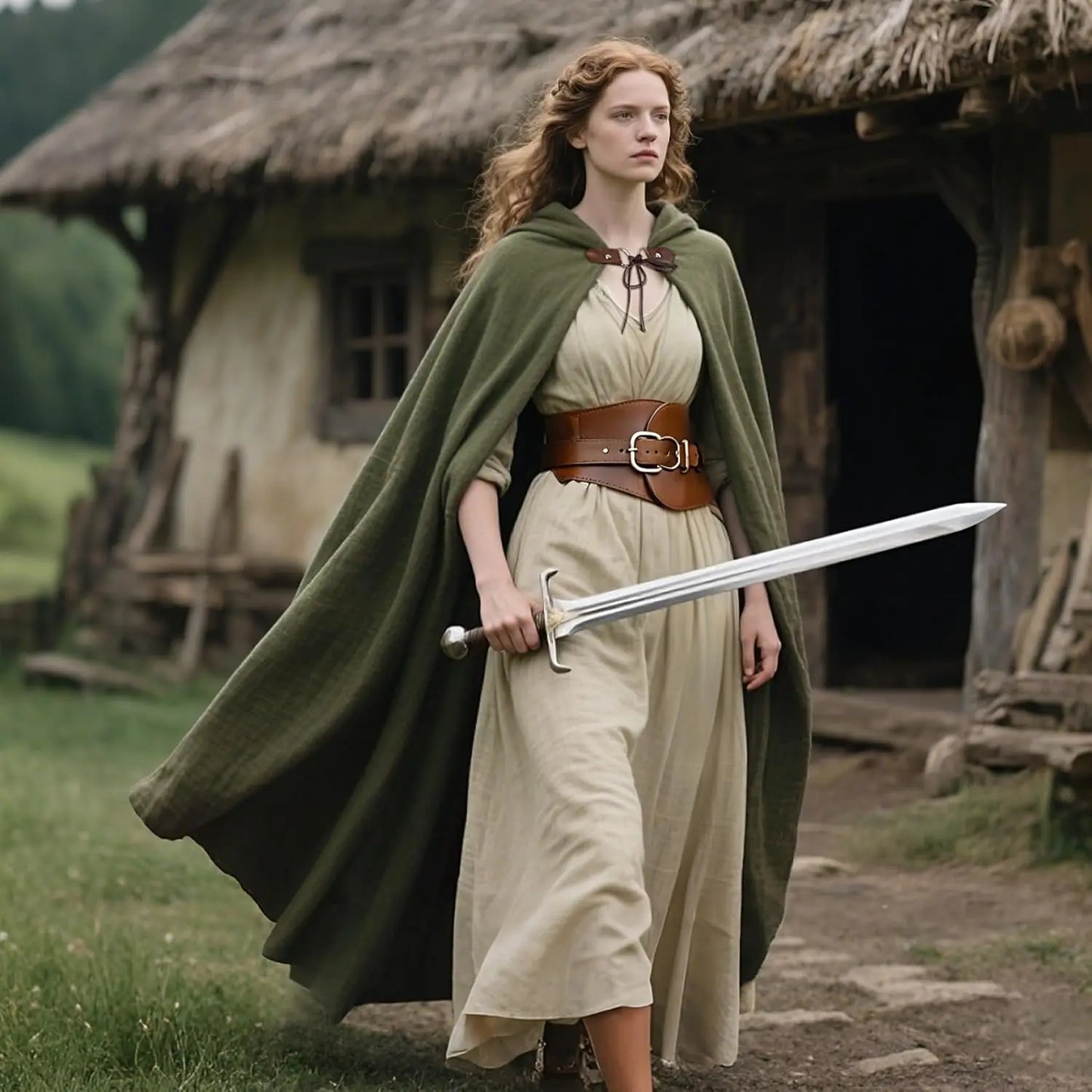 Renaissance Cape with Hood