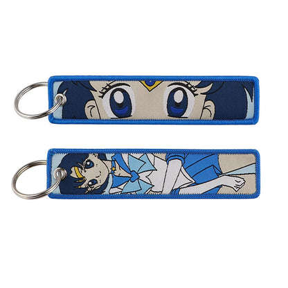 S Moon Keychains