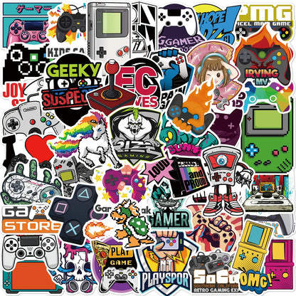 50PCS  Video Game Stickers