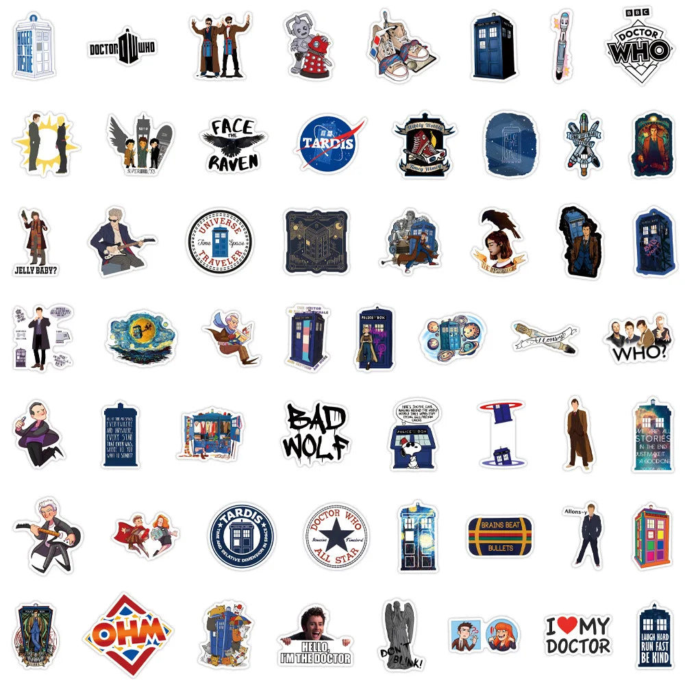 10/55/110PC WHO Stickers