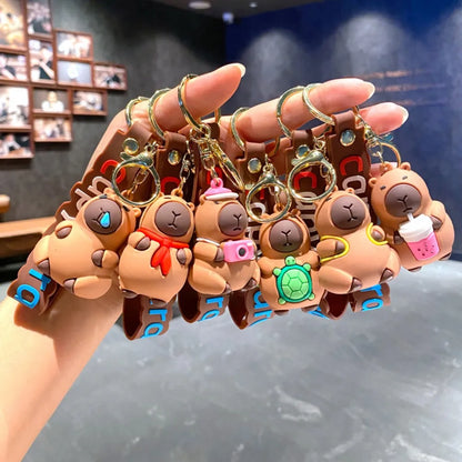 Cute Capybara  Keychains