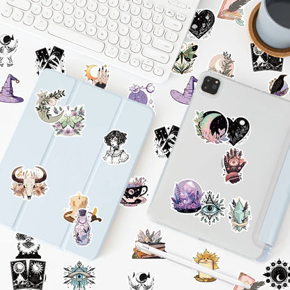 50/100pcs WitchyStickers