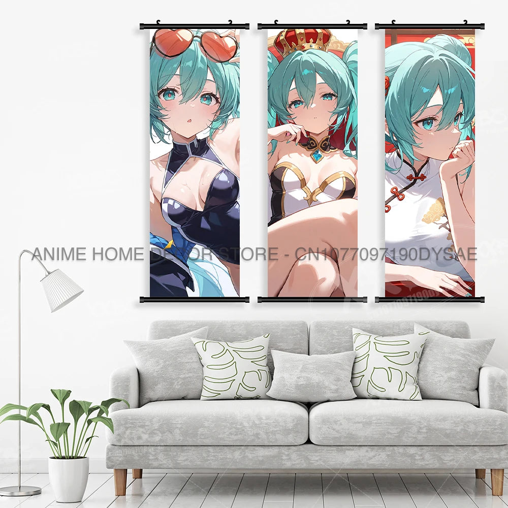 Kawaii Anime Poster Scrolls HM