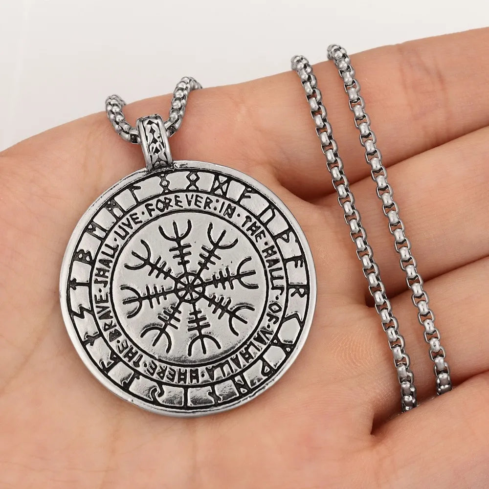 Nordic Compass Pendant