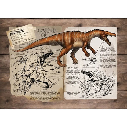 ARK Survival Evolved Art Dinosaur Series Posters