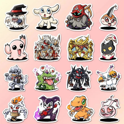 10/30/54pcs Anime Digimon Adventure Stickers