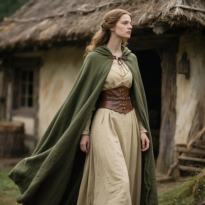 Renaissance Cape with Hood