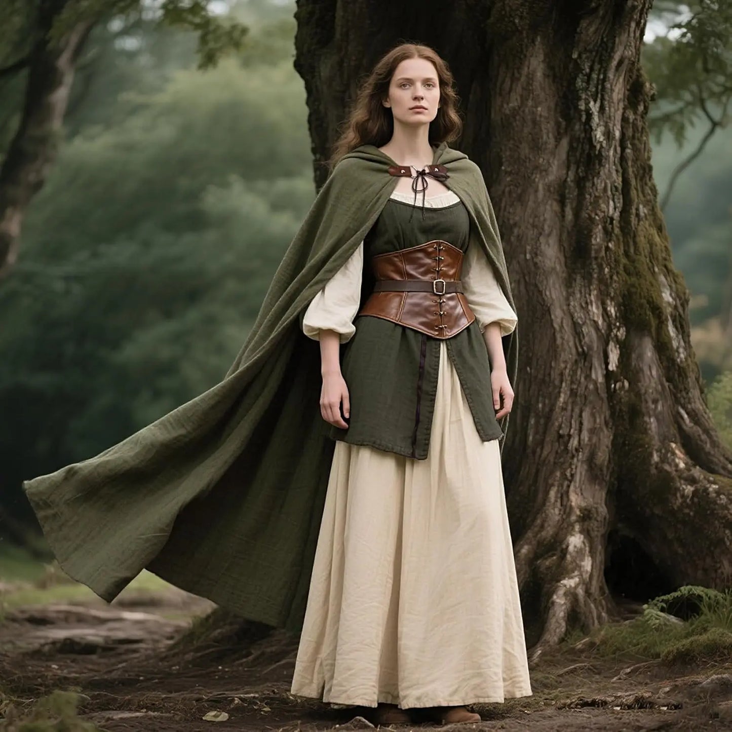 Renaissance Cape with Hood