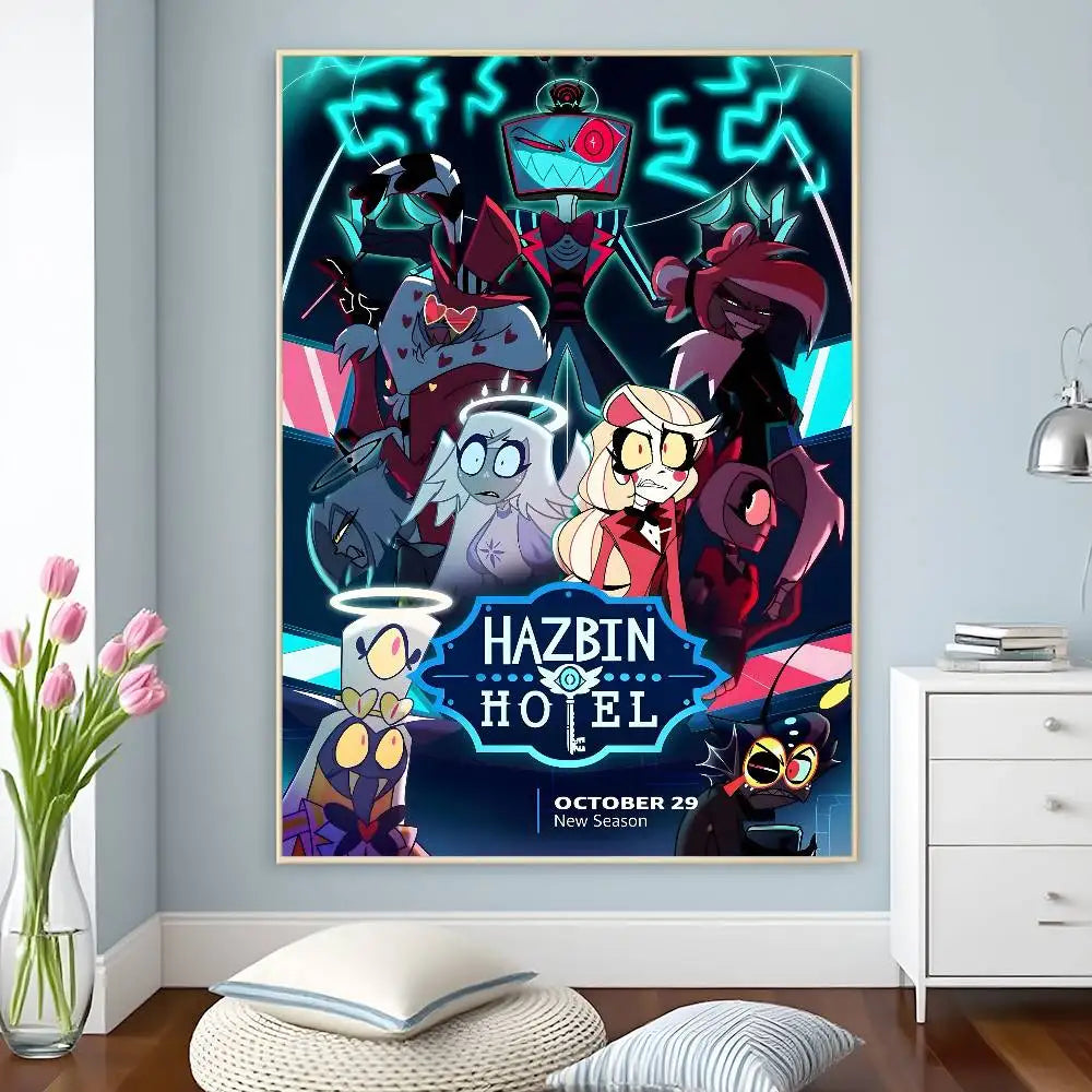 Anime H-Hazbin H-Hotel Poster