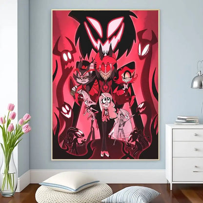 Anime H-Hazbin H-Hotel Poster