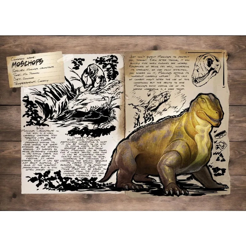 ARK Survival Evolved Art Dinosaur Series Posters