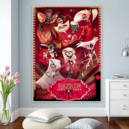 Anime H-Hazbin H-Hotel Poster