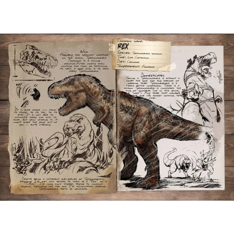 ARK Survival Evolved Art Dinosaur Series Posters