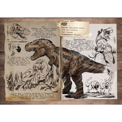 ARK Survival Evolved Art Dinosaur Series Posters