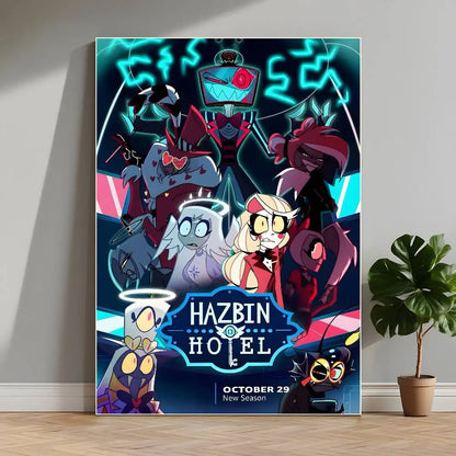 Anime H-Hazbin H-Hotel Poster