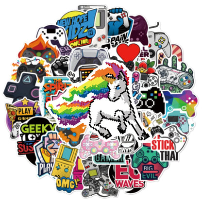 50PCS  Video Game Stickers