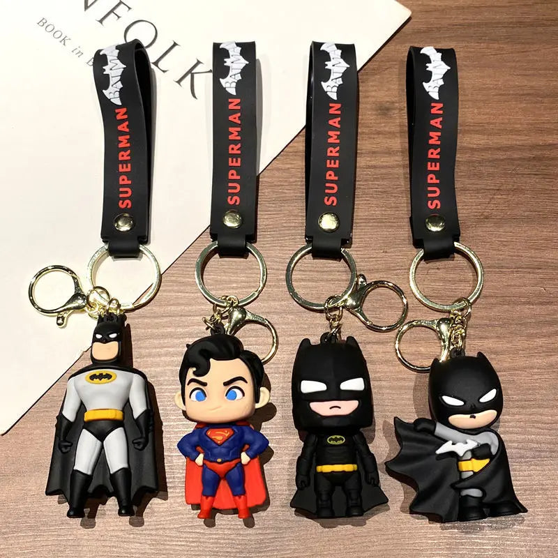 Superhero Keychains