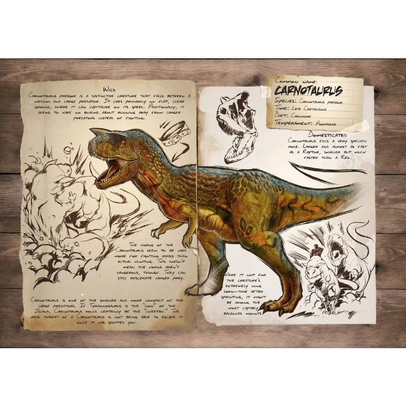 ARK Survival Evolved Art Dinosaur Series Posters