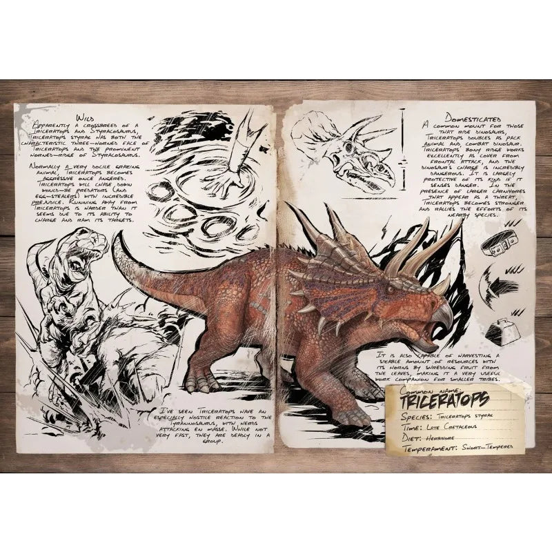 ARK Survival Evolved Art Dinosaur Series Posters