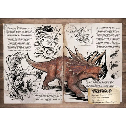 ARK Survival Evolved Art Dinosaur Series Posters