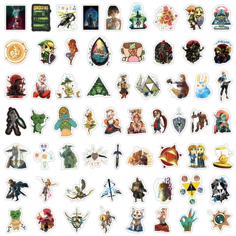 120pcs Game‌The Legend of Zelda‌ Stickers