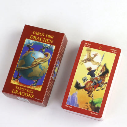 Dragons Tarot 78 Pcs Vintage Tarot Cards