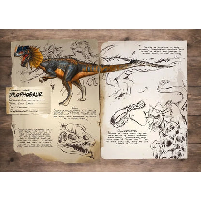 ARK Survival Evolved Art Dinosaur Series Posters