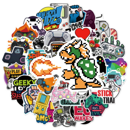 50PCS  Video Game Stickers