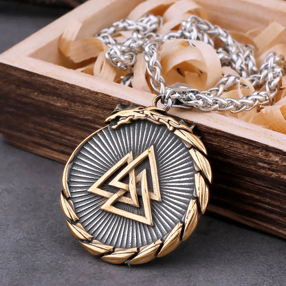 Odin Valknut Amulet Pendant