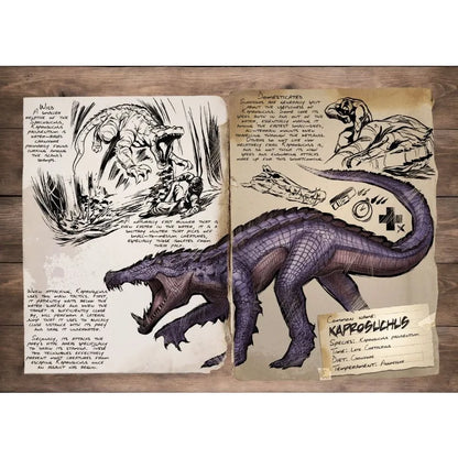 ARK Survival Evolved Art Dinosaur Series Posters