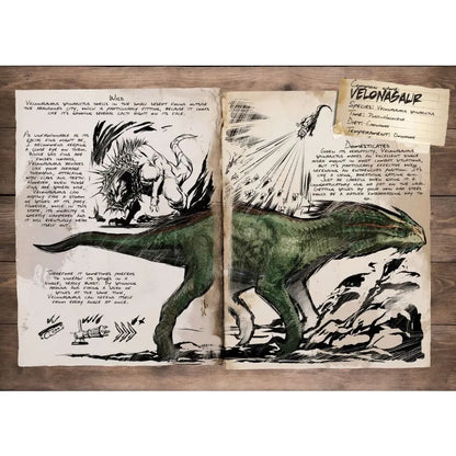 ARK Survival Evolved Art Dinosaur Series Posters