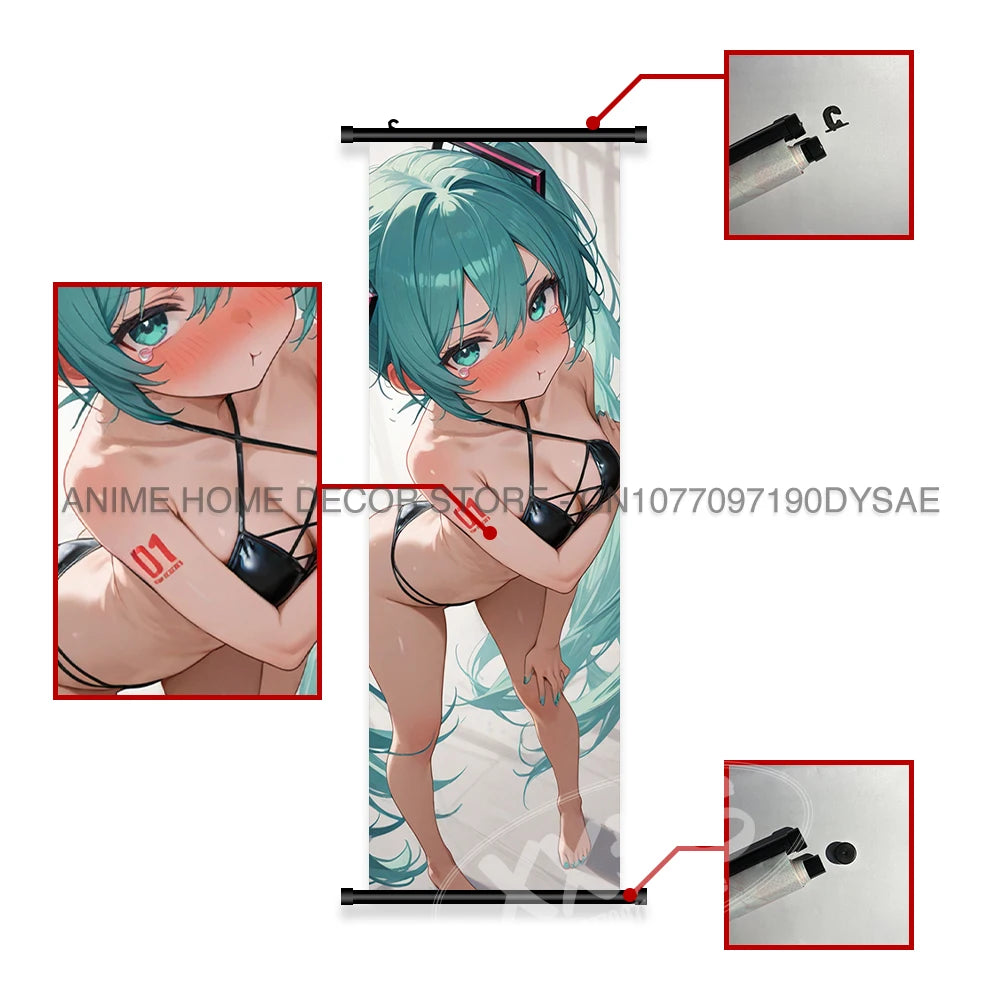Kawaii Anime Poster Scrolls HM